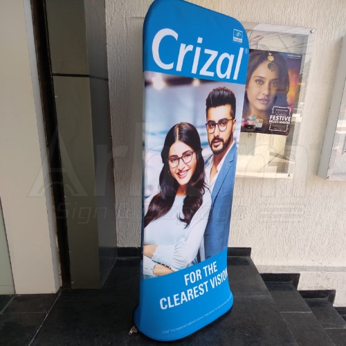 Table Top Roll Up Standee